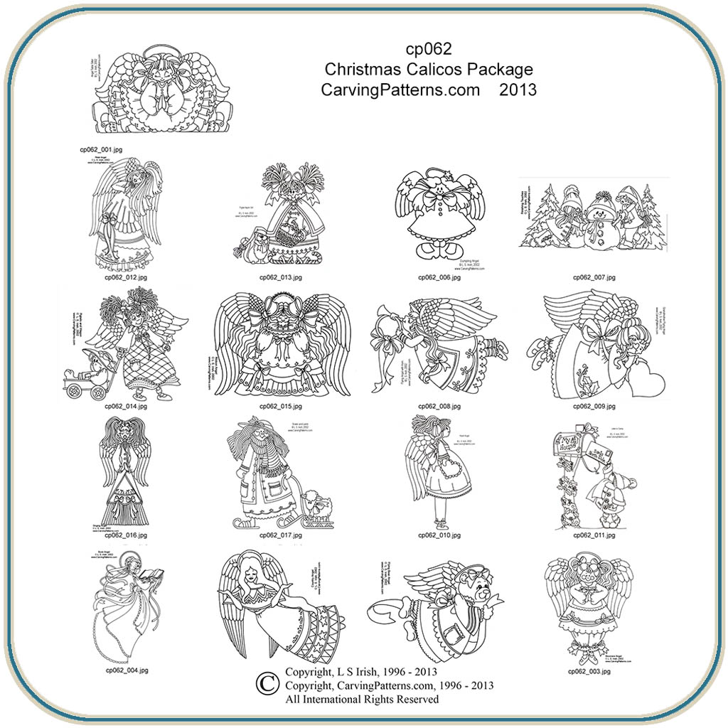 Christmas Wood Carving Patterns