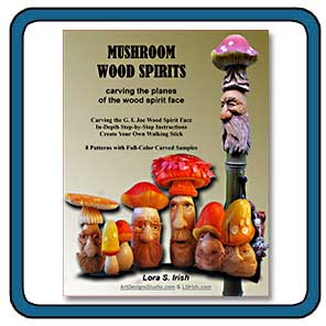 Wood Spirit Mushroom Carving E-Project