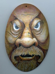Gourd Art Wood Spirit Mask Free Project
