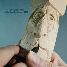 free Lora Irish wood carving patterns