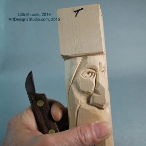 free wood carving project by Lora Irisih