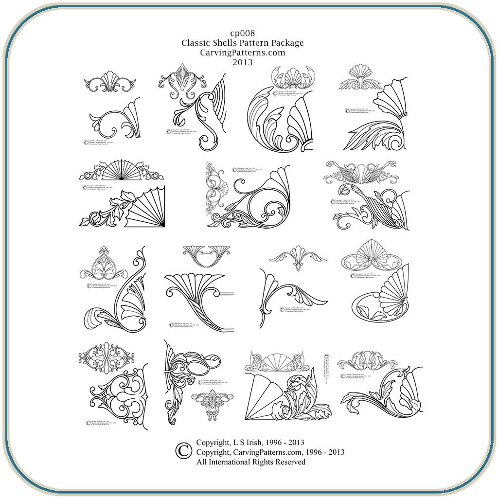 Classic Shell Collection – Classic Carving Patterns