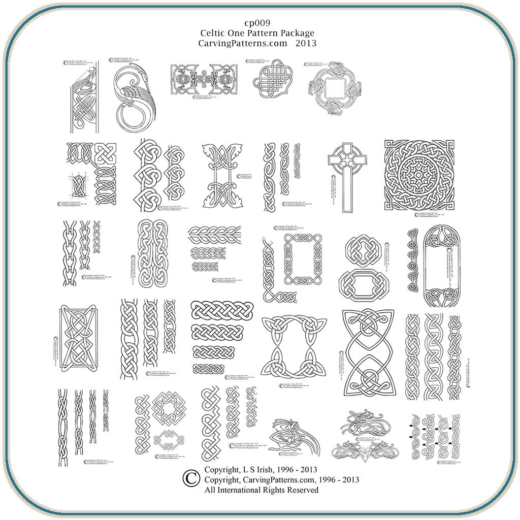 Celtic Knots One - Classic Carving Patterns