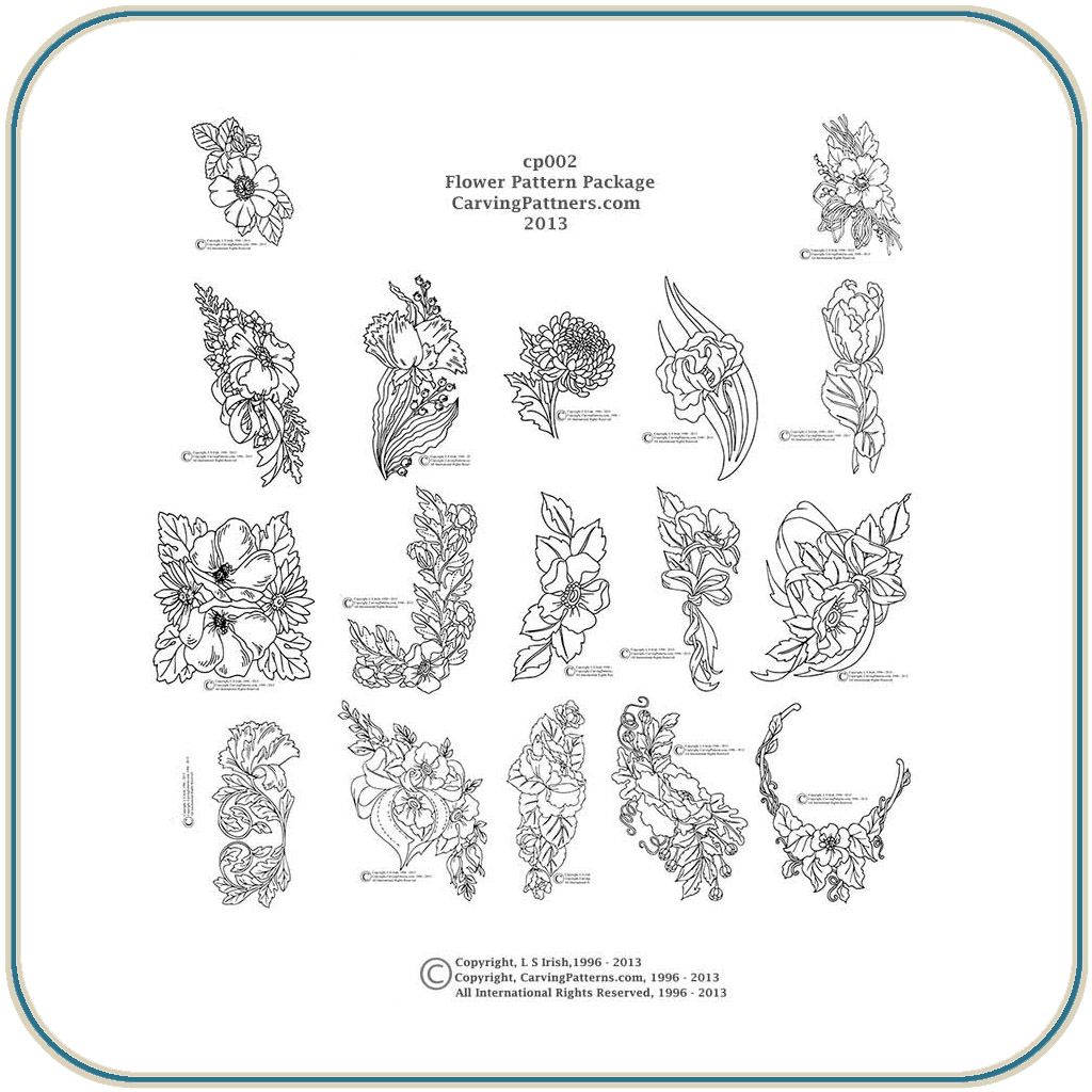 Printable Relief Carving Patterns - Customize and Print