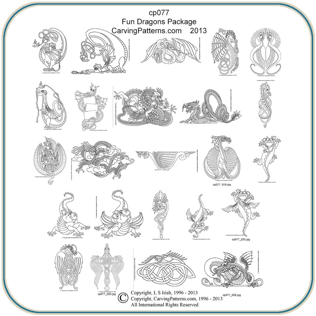 free relief carving patterns