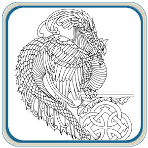 Feathered Serpents Patterns – Classic Carving Patterns