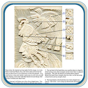 mayan high priest relief carving eproject – classic