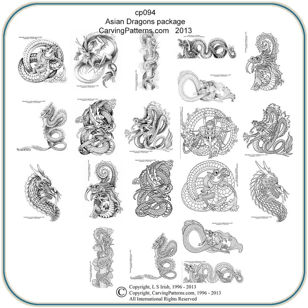 Easy Dragon Patterns For Wood