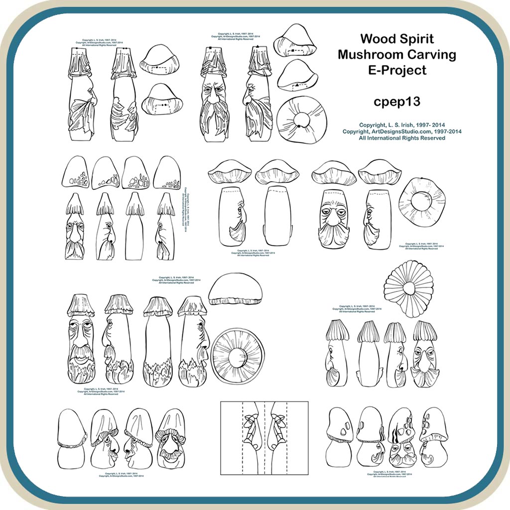 Relief Carving Wood Spirits - Revised Edition