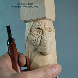 free wood carving projects by Lora Irish