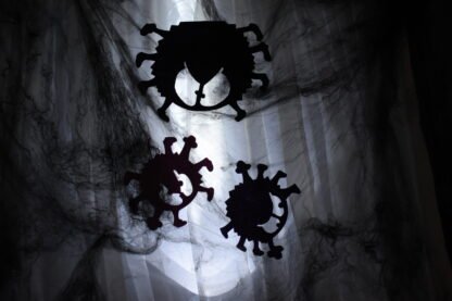 Halloween Window Spider Patterns