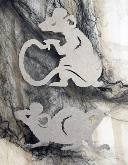 Halloween Rat Felt Cut Outs